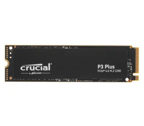 

Накопитель SSD M.2 2280 Crucial CT500P3PSSD8 P3 Plus 500GB PCIe Gen 4 x4 NVMe 4700/1900MB/s TBW 110, CT500P3PSSD8