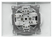 фото Розетка двухместная без заземления EKF EWR10-102-10