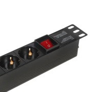 фото Блок розеток Exegate ServerPro PDU-19H804 Al-8S-EU2.5CU-SW