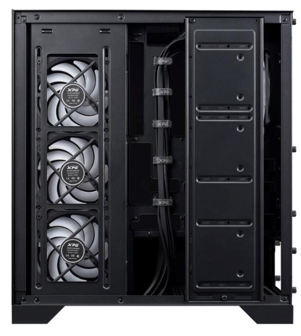 

Корпус ATX ADATA XPG INVADERXBTFMT-BKCWW чёрный, без БП, боковая панель из закленного стекла, 2*USB 3.2, USB Type-C, audio, INVADERXBTFMT-BKCWW