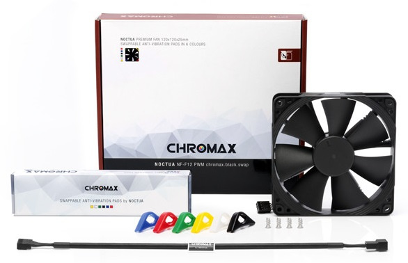 фото Вентилятор для корпуса Noctua NF-F12 PWM Chromax