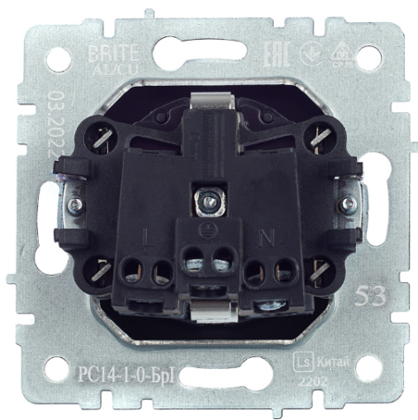 фото Розетка с заземлением  IEK BR-R14-16-K53 в Екатеринбурге