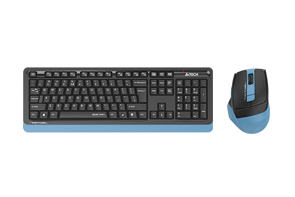 

Клавиатура и мышь Wireless A4Tech Fstyler FGS1035Q клав: черная/синяя мышь: черная/синяя USB Multimedia (1931380), Fstyler FGS1035Q