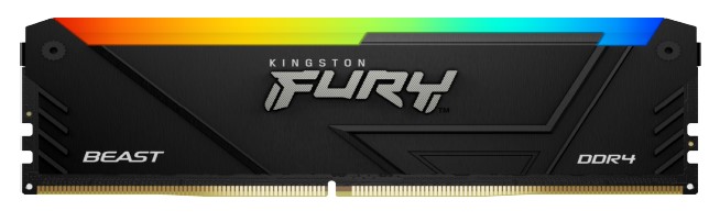 

Модуль памяти DDR4 64GB (4*16GB) Kingston FURY KF426C16BB12AK4/64 Beast RGB Black 2666Mhz CL16 2RX8 1.2V 288-pin, KF426C16BB12AK4/64