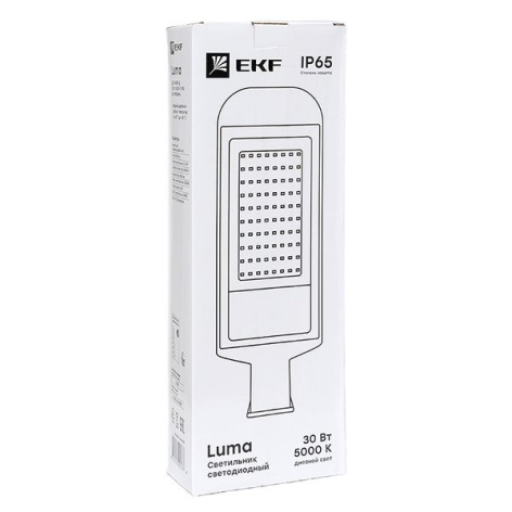 фото Светильник светодиодный консольный EKF SLL-8001-30-5000 в Екатеринбурге