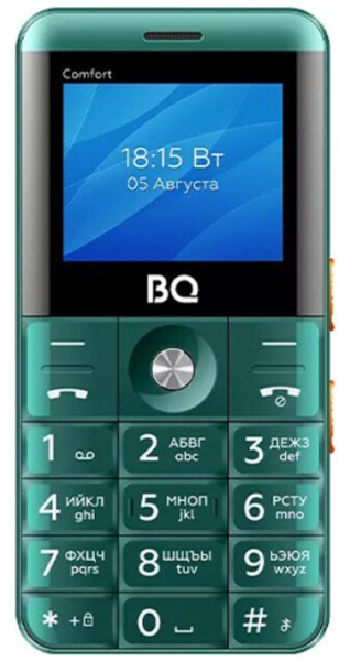 фото Мобильный телефон  BQ 2006 Comfort Green+Black в Казани