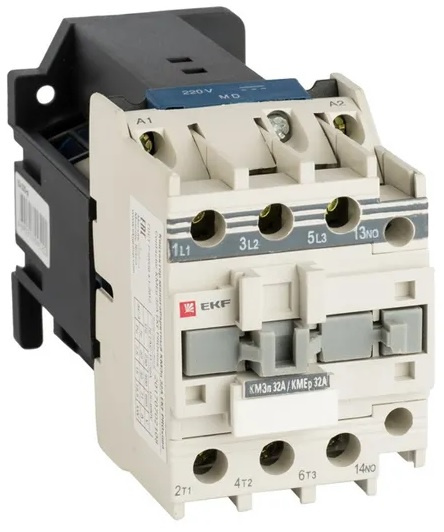 Изображение товара Контактор EKF ctr-s-32-24-p серии Proxima 3-полюсный 24 В