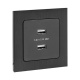 фото Розетка USB двухместная Механизм EKF EZR16-028-10-2USB в Омске