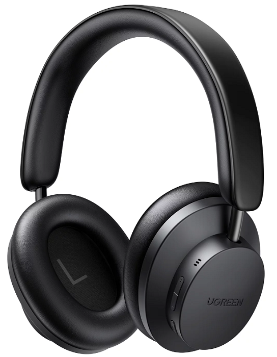 

Наушники UGREEN HP106 90422 HiTune Max3 Hybrid Active Noise-Cancelling Headphones с функцией шумоподавления, черный, HP106