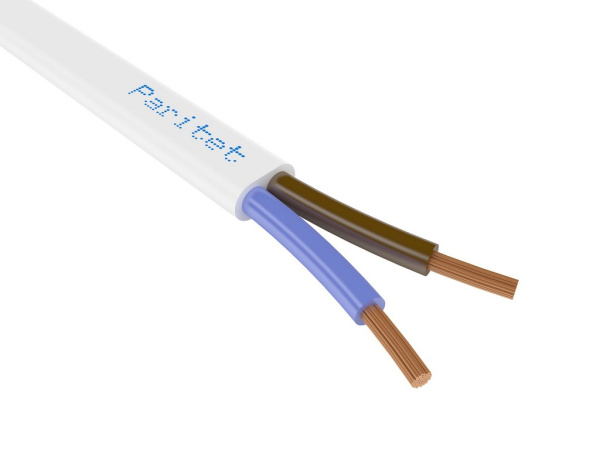 Изображение товара Провод Паритет ШВВП 2х0,75 (белый)