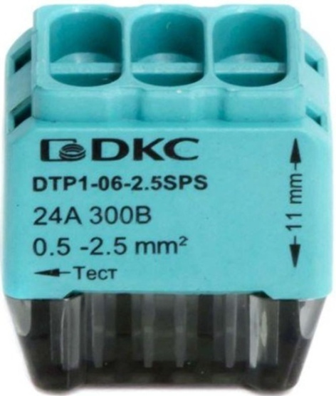 фото Клемма  DKC DTP1-06-2.5SPS