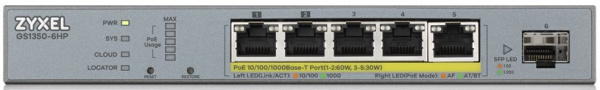 фото Коммутатор PoE ZYXEL GS1350-6HP в Волгограде