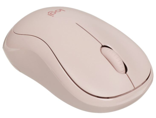 фото Оптическая светодиодная мышь Logitech M240 Silent, Розовый, [910-007112]