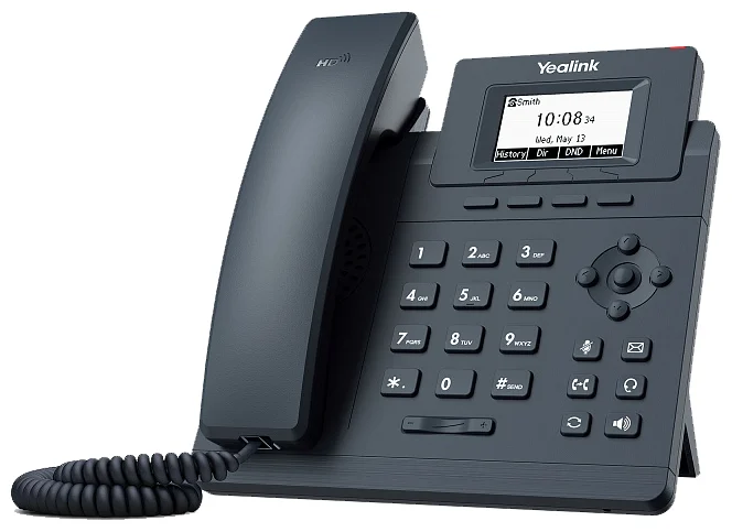 

Телефон SIP Yealink SIP-T30 1 SIP-аккаунт, 2хRJ45 10/100Мбит/с, SIP-T30