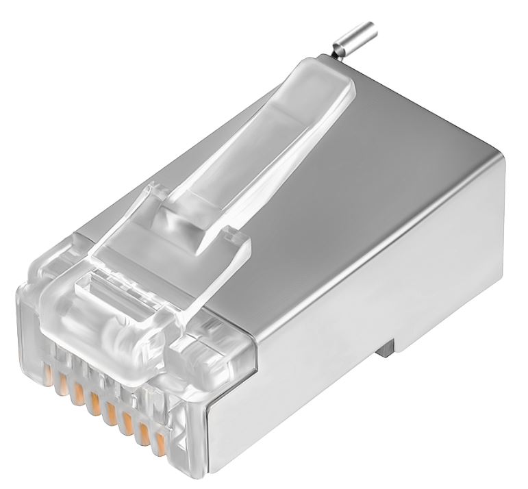 

Коннектор Greenconnect GCR-CoL5MN-10 RJ-45 cat.5e FTP Male 8p8c для многожильного кабеля, экранированный, позолоченные контакты, слот для заземления,, GCR-CoL5MN-10