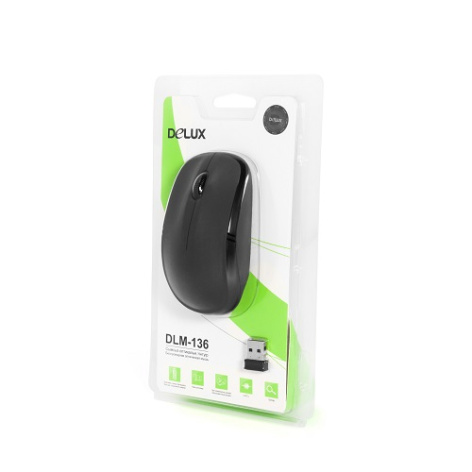 фото Мышь Wireless Delux M-136 в Уфе