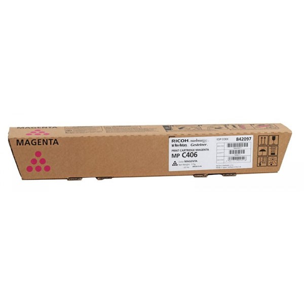 

Принт-картридж Ricoh Print Cartridge Magenta MP C406 842097 малиновый,6000 стр для MP C306ZSP/C306ZSPF/C406ZSPF/C307SP/C307SPF, Print Cartridge Magenta MP C406