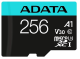 фото Карта памяти microSDXC 256GB ADATA AUSDX256GUI3V30SA2-RA1 в Омске
