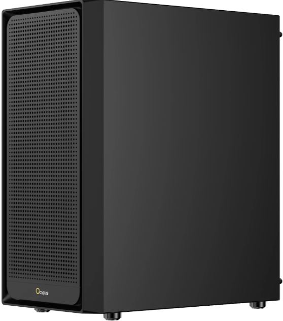 

Корпус mATX Ocypus Gamma-C50-BK чёрный, без БП, боковая панель из закленного стекла, 2*USB 1.1, USB 3.2, audio, Gamma-C50-BK