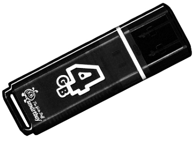 

Накопитель USB 2.0 4GB SmartBuy SB4GBGS-K Pocket черный, SB4GBGS-K