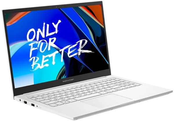 фото Ноутбук  Maibenben M555 15.6 ", Ryzen 5, 8 Гб RAM, 256 Гб SSD, Radeon Graphics, Белый