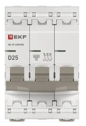 фото Автоматический выключатель  EKF M63MA6325D в Омске