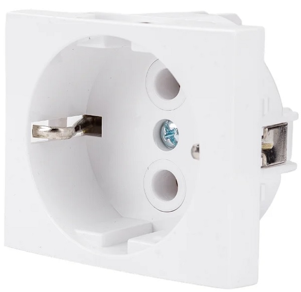 

Розетка EKF nv-socket модульная 16 А для комбинированных щитов "Nova", nv-socket