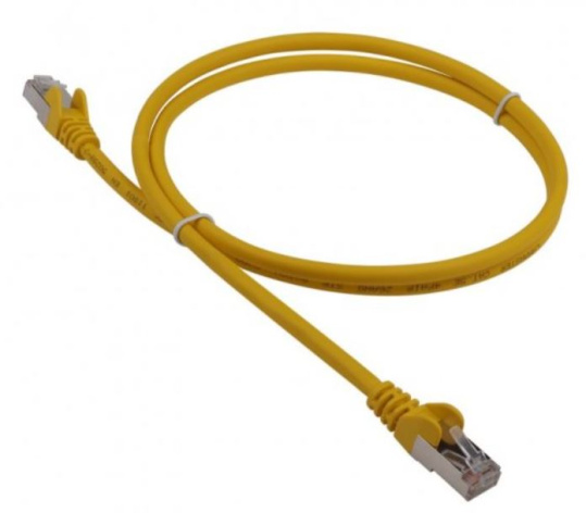 фото Кабель патч-корд F/UTP 5e кат. 7м Lanmaster LAN-PC45/S5E-7.0-YL в Екатеринбурге
