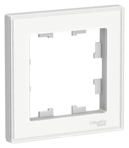 

Рамка Schneider Electric ATN200101 AtlasDesign ART, 1-постовая, белая, ATN200101