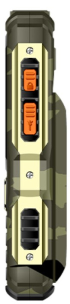 фото Мобильный телефон  BQ 2410L Tank Power 4G Camouflage+Gold в Уфе