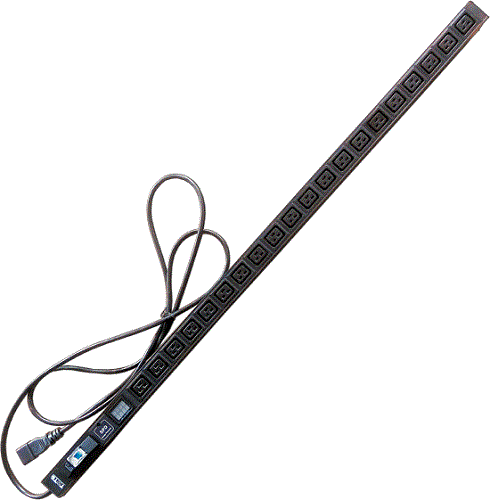 

Блок розеток TWT TWT-PDVI-20C9-C0 Вертикальный, 20xC19, 250V, 16A, A/V-метр, шнур 3 метра, вилка C20, TWT-PDVI-20C9-C0