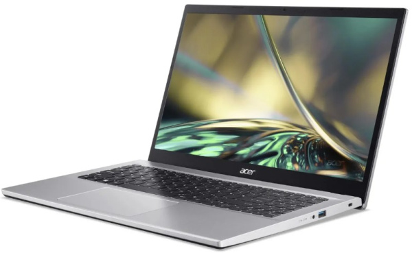 фото Ноутбук  Acer Aspire 3 A315-59-52X6 в Уфе 15.6 ", Core i5, 16 Гб RAM, 512 Гб SSD, Iris Xe Graphics, Серебристый