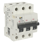 фото Автоматический выключатель IEK AR-M10N-3-C050