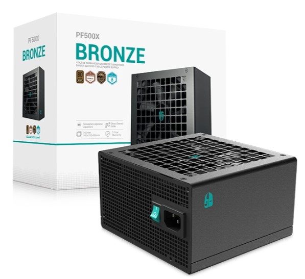 

Блок питания ATX Deepcool GAMERSTORM PF500X 500W, 80+ BRONZE, GAMERSTORM PF500X