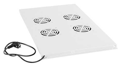 

Вентиляторный модуль Cabeus TRAY-80 с 4-я вентиляторами для установки в напольные шкафы серии SH-05C, ND-05C глубиной 800мм, TRAY-80
