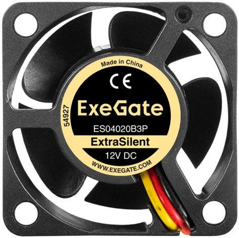 фото Вентилятор для корпуса Exegate ExtraSilent ES04020B3P в Уфе