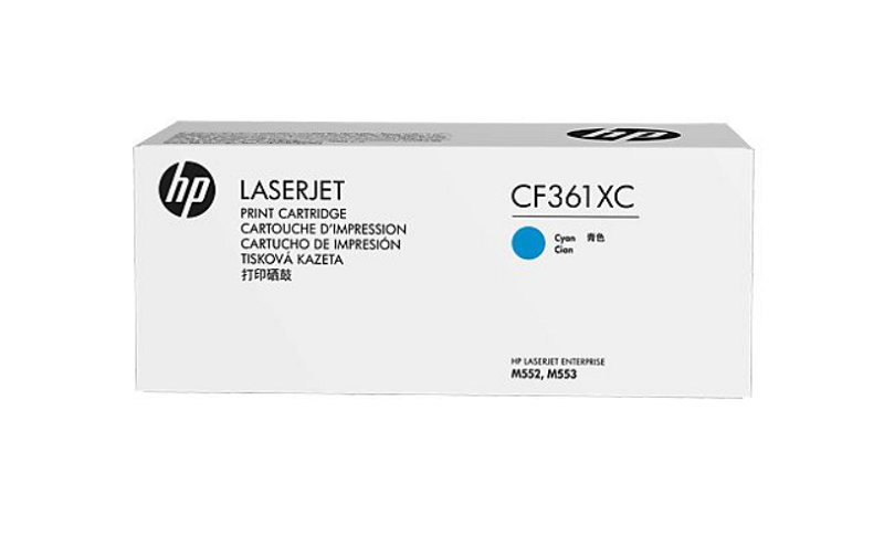 

Картридж HP CF361XC для HP Color LaserJet Enterprise M552/M553/M576, CF361XC