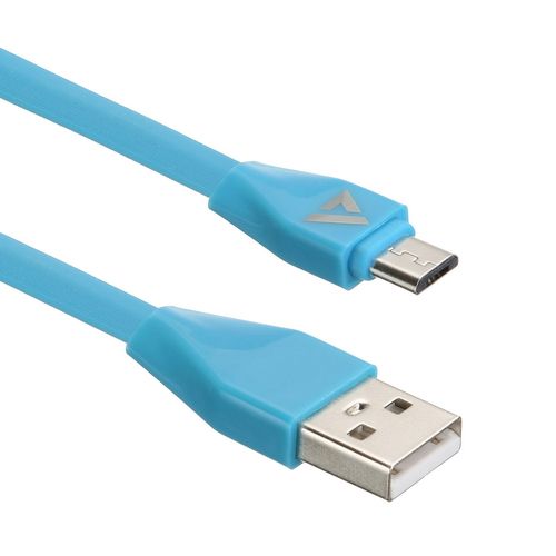 

Кабель интерфейсный ACD ACD-U920-M1L Life MicroUSB; USB-A TPE, 1м, синий, ACD-U920-M1L
