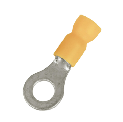 Изображение товара Кабельные наконечники DKC 2C10P-EE-PVC, медь, 6 мм², 100 шт