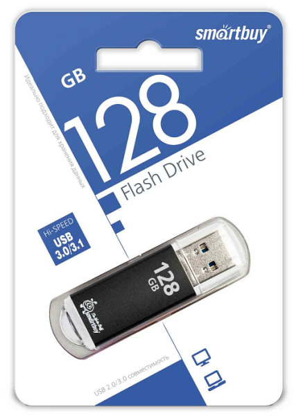 Изображение товара Накопитель USB 3.0 SmartBuy SB128GBVC-K3 128 ГБ быстрый и надежный