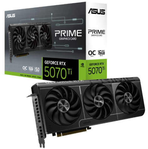 фото Видеокарта ASUS GeForce RTX 5070 TI PRIME OC (PRIME-RTX5070TI-O16G) в Омске