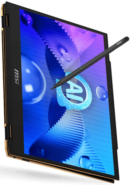 фото Ноутбук  MSI Summit E13 AI Evo A1MTG-086RU в Уфе 13.3 ", Core Ultra 7, 32 Гб RAM, 1 Тб SSD, Arc graphics, Черный