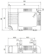 фото Драйвер светодиодный Mean Well LCM-25