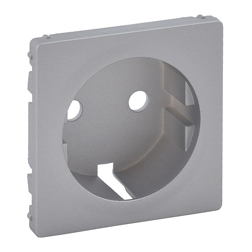 

Накладка Legrand 755202 Valena LIFE розетки с заземлением (алюминий), 755202