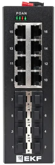 фото Коммутатор промышленный неуправляемый EKF TSX-U-8GX/SFP-8GT в Уфе