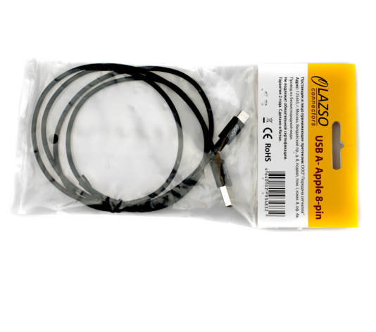 фото Кабель интерфейсный USB 2.0 LAZSO WU-201C(1,2m) в Омске