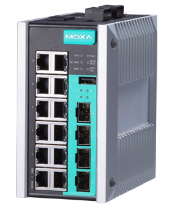 

Коммутатор управляемый MOXA EDS-G516E-4GSFP 12x10/100/1000BaseT(X) ports, and 4 100/1000Base SFP slots, EDS-G516E-4GSFP