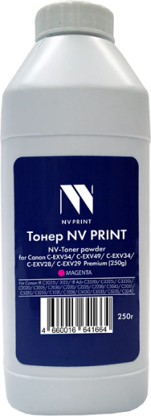 фото Тонер+девелопер  NVP NV-CEXV54-PR-250gM в Перми
