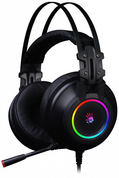 

Наушники A4Tech Bloody G528C черный, 1.8м, мониторы, USB, оголовье, Bloody G528C