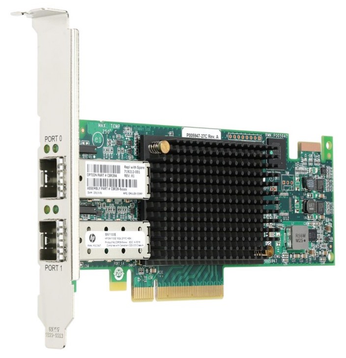 

Сетевой адаптер HPE 853011-001 SN1100Q 16Gb Dual Port Fibre Channel Host Bus Adapter, new, pulled, no package (P9D94A), 853011-001